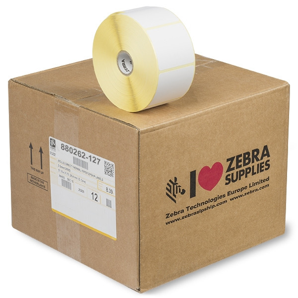 Zebra Z-Select 2000D removable label (800262-127) 57 x 32mm | 12-pack 140098 - 1