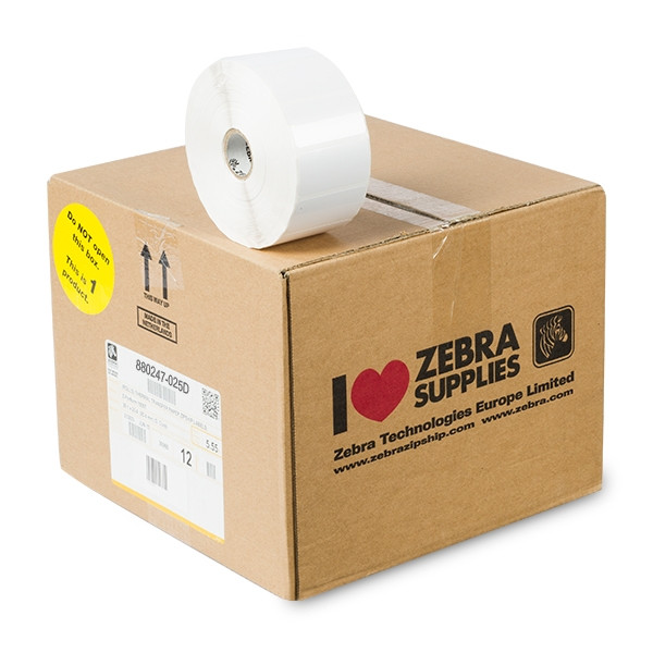 Zebra Z-Ultimate 3000T White (880247-025D) 51mm x 25mm (12 rolls) 880247-025D 140134 - 1