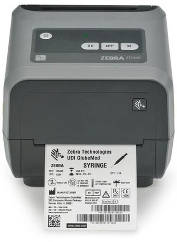 Zebra ZD421 direct thermal label printer with WiFi and Bluetooth 144643 - 2