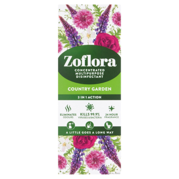 Zoflora Country Garden all-purpose concentrate disinfectant, 120ml  SZO00019 - 1