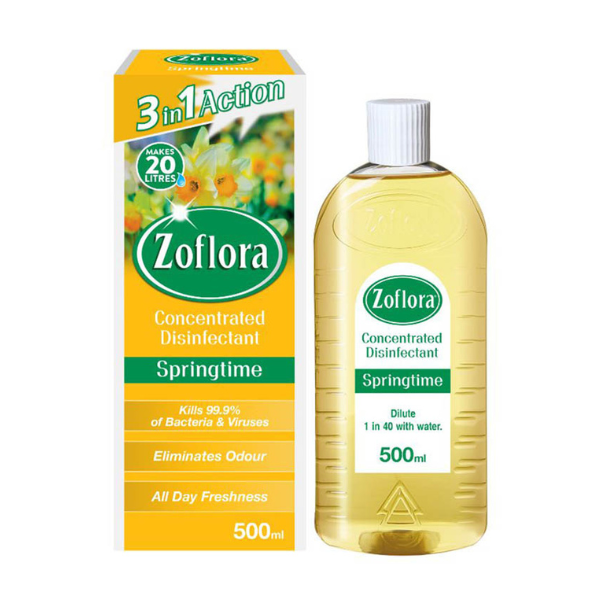 Zoflora Springtime all-purpose concentrate disinfectant, 500ml  SZO00043 - 1
