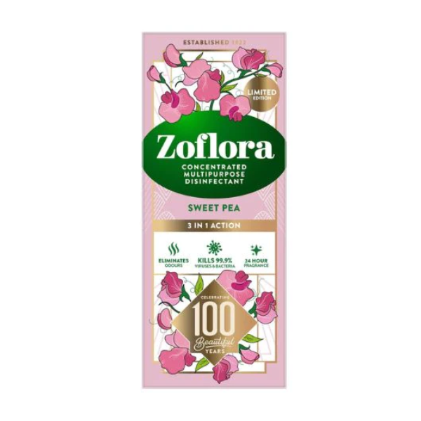 Zoflora Sweet Pea all-purpose concentrate disinfectant, 500ml  SZO00041 - 1