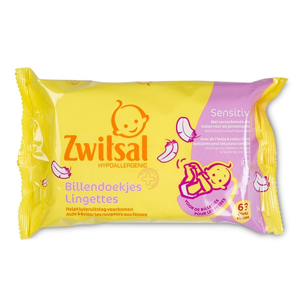 Zwitsal sensitive wipes (63-pack)  SZW00023 - 1