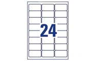 24 per sheet (63.5 x 33.9 mm)