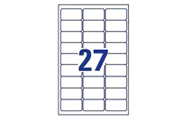 27 sheet (66 x 29 mm)