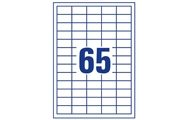 65 sheet (38 x 21.2 mm)