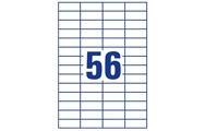 56 sheet (52.5 x 21.2 mm)