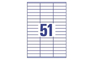 51 sheet (70 x 16.9 mm)