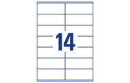 14 sheet (105 x 41 mm)