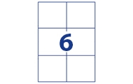 6 sheet (105 x 99mm)