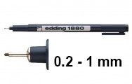 Edding 1880 (0.2mm)