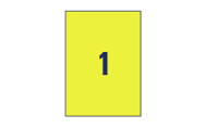 1 per sheet