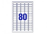 80 sheet (35.6 x 16.9 mm)