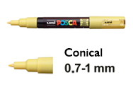 0.7mm - 1mm (POSCA PC-1MC)