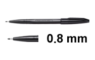 Pentel sign pen S520 (0.8mm)