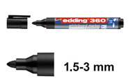 1.5mm - 3mm (Edding 360)