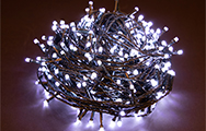 White decorative lights