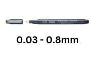 Pentel Pointliner S20P (0.05mm - 0.8mm)