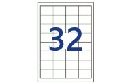 32 per sheet (48.3 x 33.8 mm)
