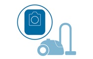 Search by vacuum cleaner bag