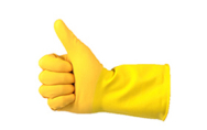 Household gloves
