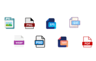 Best image formats for print and web