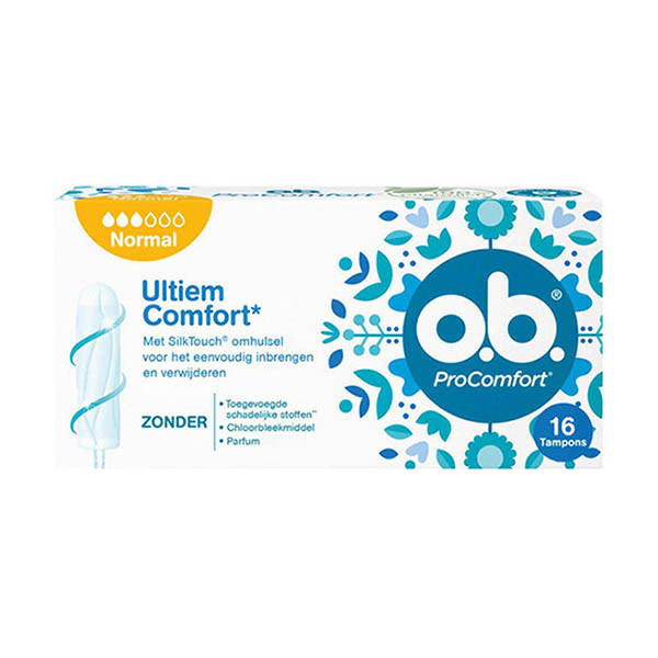 ob Pro Comfort normal tampons (16-pack) SOB00018 - 1