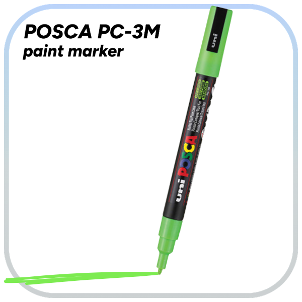 Apple Green Posca Marker