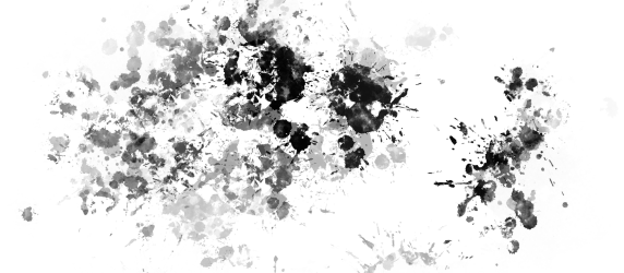Dried ink